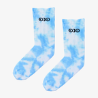 Morning Clouds Tie-dye Socks