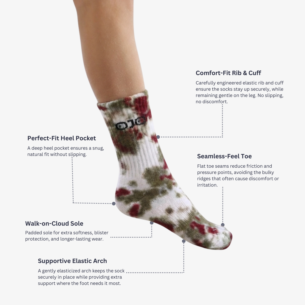 Camouflage Tie-dye Socks