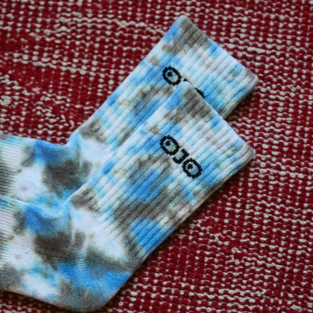 Nordic Mist Tie-dye Socks