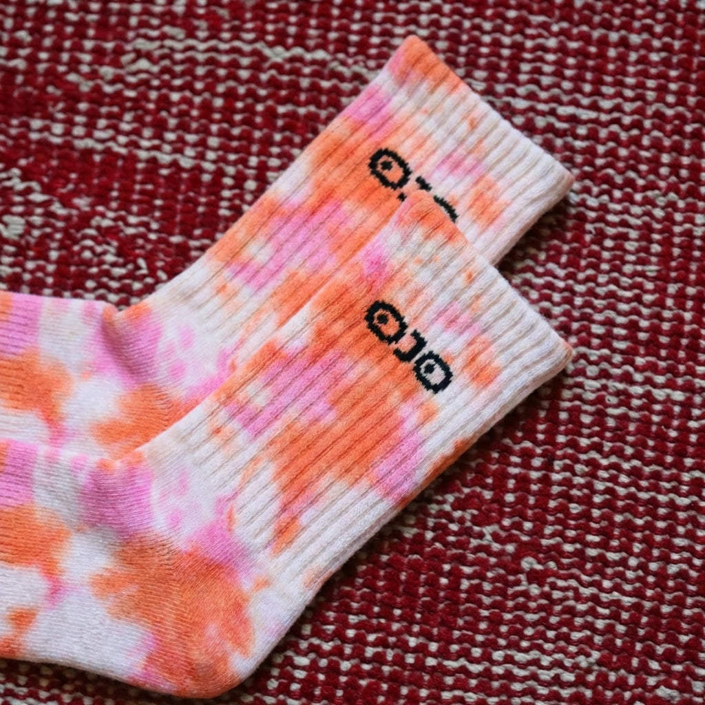 Berlin Sunset Tie-dye Socks