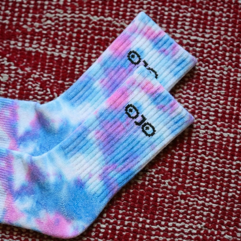 Berlin Sunrise Tie-dye Socks