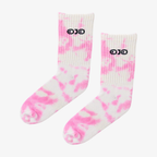 Milkshake Pink Tie-dye Socks