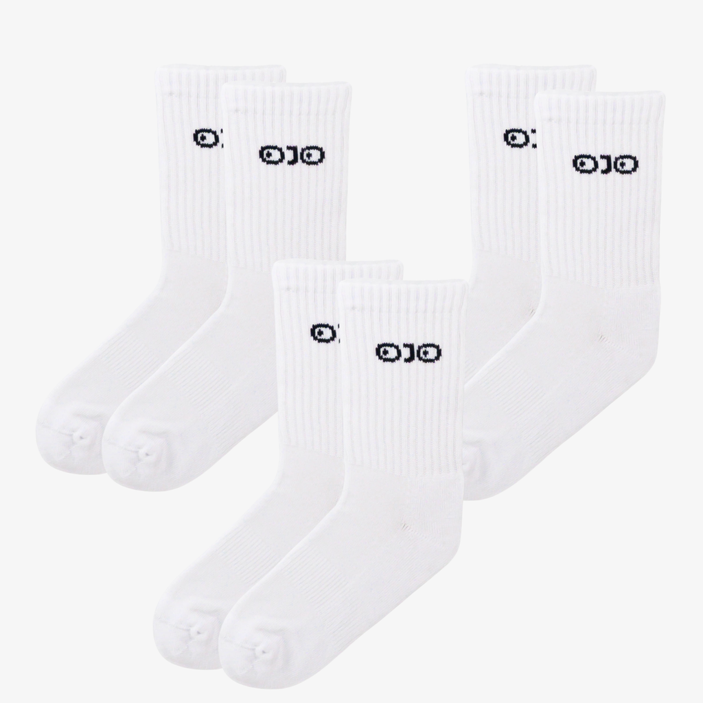Bamboo Crew Socks 3-pack