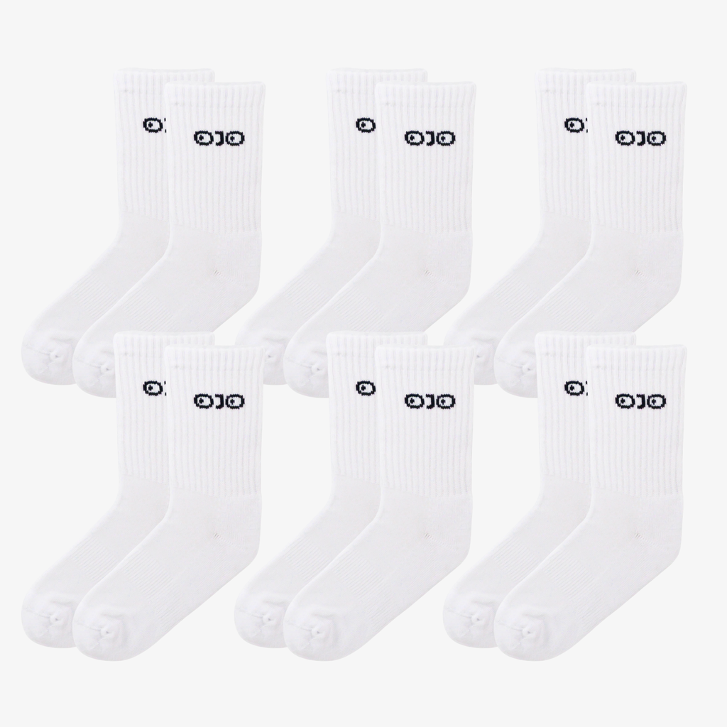 Bamboo Crew Socks 6-pack