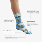 Nordic Mist Tie-dye Socks