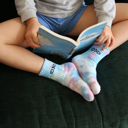 Berlin Sunrise Tie-dye Socks