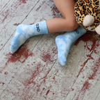 Morning Clouds Tie-dye Socks
